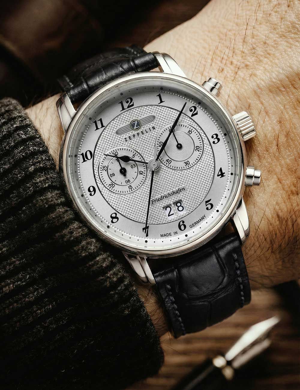 Zeppelin Friedrichshafen 8584-4 Herren • Chronograph • 5 ATM wasserdicht, Bild 3