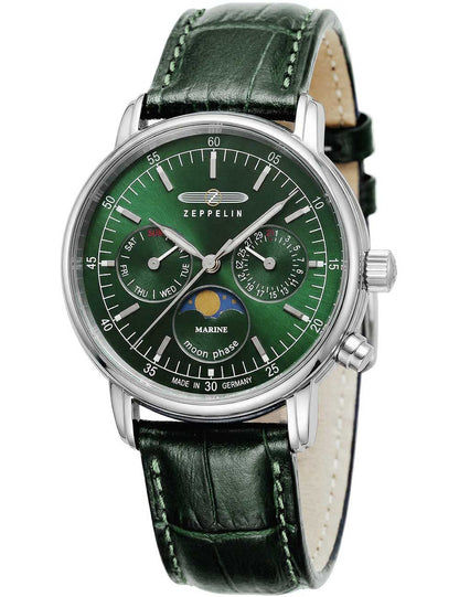 Zeppelin Méditerranée 8635-4 Damen Armbanduhr Blau • Quarzwerk • Mineralglas