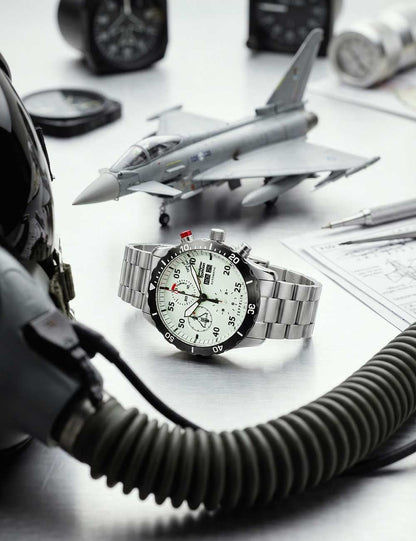 Zeppelin Eurofighter Typhoon 7218M-5 Herrenuhr Schwarz • Automatikwerk • Limited Edition, Bild 2