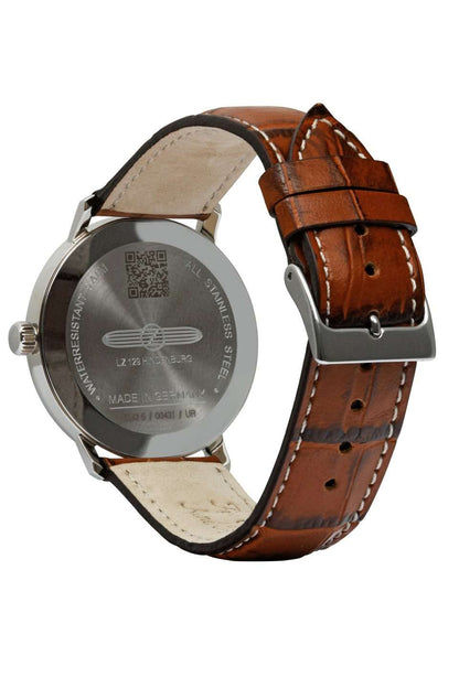 Zeppelin Hindenburg LZ129 8042-5 Herrenuhr Beige • Schweizer Quarzwerk Ronda 715 • Mineralglas K1, Bild 2