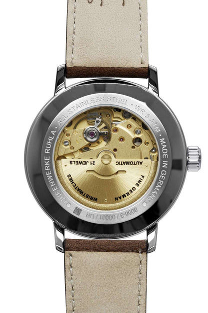 Zeppelin Hindenburg 8056-3 Herrenuhr Dunkelblau • Automatikwerk Miyota 8215 • Made in Germany, Bild 2