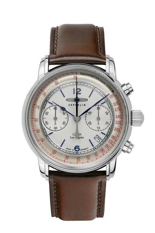 Zeppelin LZ 126 Los Angeles 8614-5 Herren Automatik Chronograph • Sellita SW510 Automatikwerk • Saphirglas