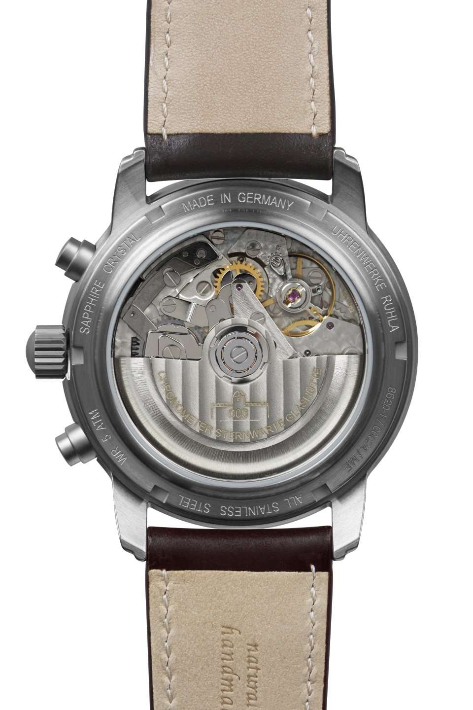 Zeppelin 100 Jahre Zeppelin 8620-1 Herrenuhr Silber • Automatik-Chronograph • Chronometer Sternwarte Glashütte, Bild 2