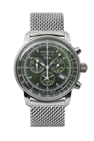 Zeppelin 100 Jahre 8680M-3 Herren Chronograph Beige • Schweizer Quarzwerk Ronda 5130.D • Mineralglas K1, Bild 4