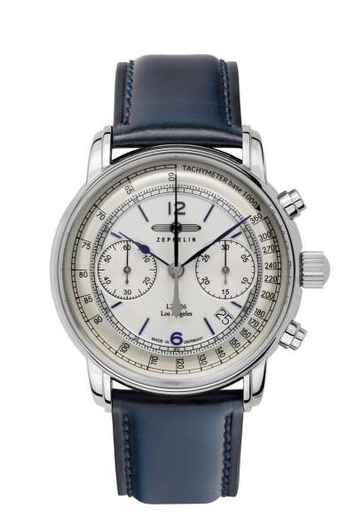 Zeppelin LZ 126 Los Angeles 8614-5 Herren Automatik Chronograph • Sellita SW510 Automatikwerk • Saphirglas, Bild 3