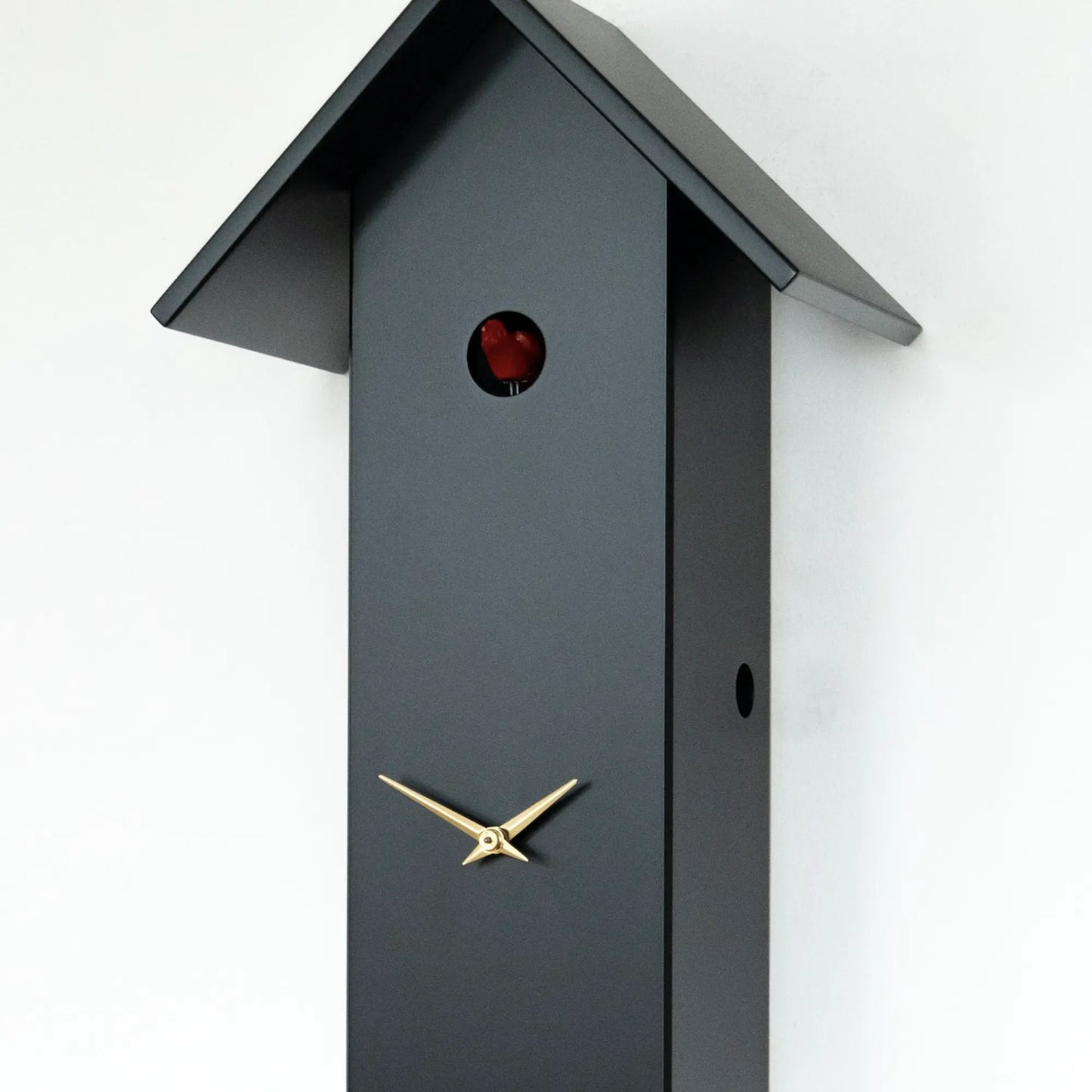 Rombach & Haas Classic SL35-2 Orologio da Parete Nero • Movimento Meccanico 8 Giorni • Orologio a Cucù Originale della Foresta Nera
