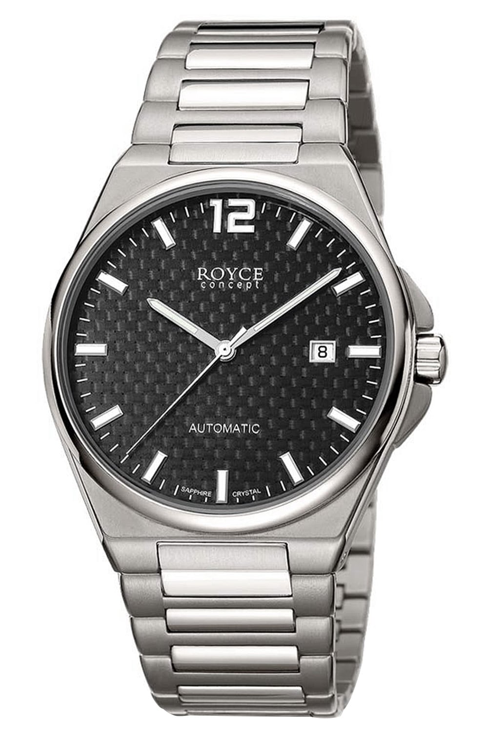 Boccia Royce 3676-01 Herren Armbanduhr • Automatikwerk • Saphirglas