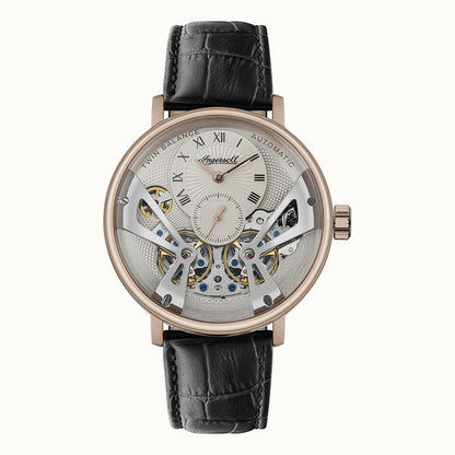 Ingersoll The Tennessee I13101 Herrenuhr Hellgrau • Automatikwerk • Mineralglas