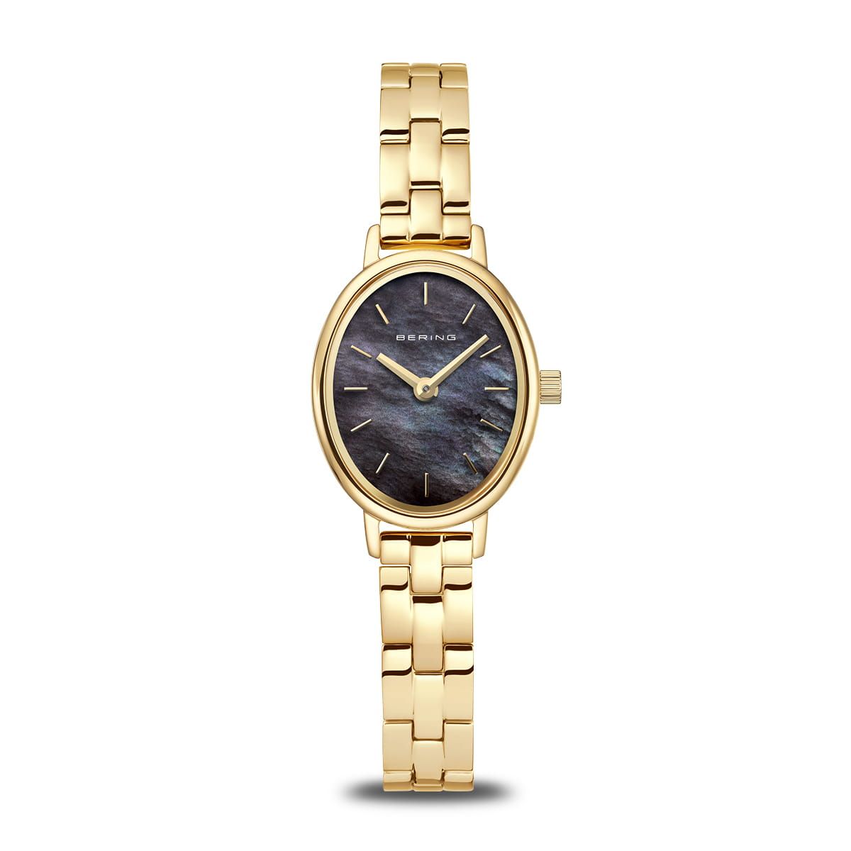 Bering Classic 11020-732 Damenuhr Gold • Saphirglas • Perlmutt-Zifferblatt