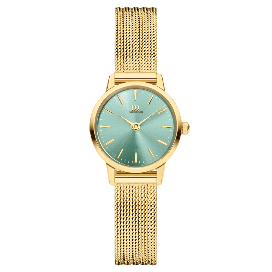 Danish Design Akilia IV03Q1268 Damen Armbanduhr Salbeigrün • Saphirglas • Skandinavisches Design