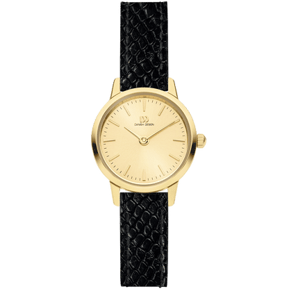 Danish Design Akilia Mini IV19Q1268 Damenuhr Gold • Schnellwechselsystem • Mineralglas