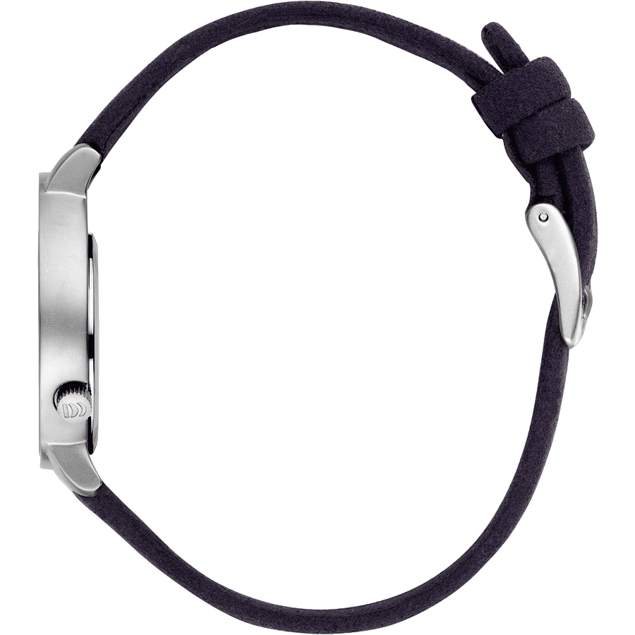 Danish Design Frihed Pico IV22Q1271 Damenuhr Lila • Offzentriertes Zifferblatt • Mikrofaser-Armband, Bild 2