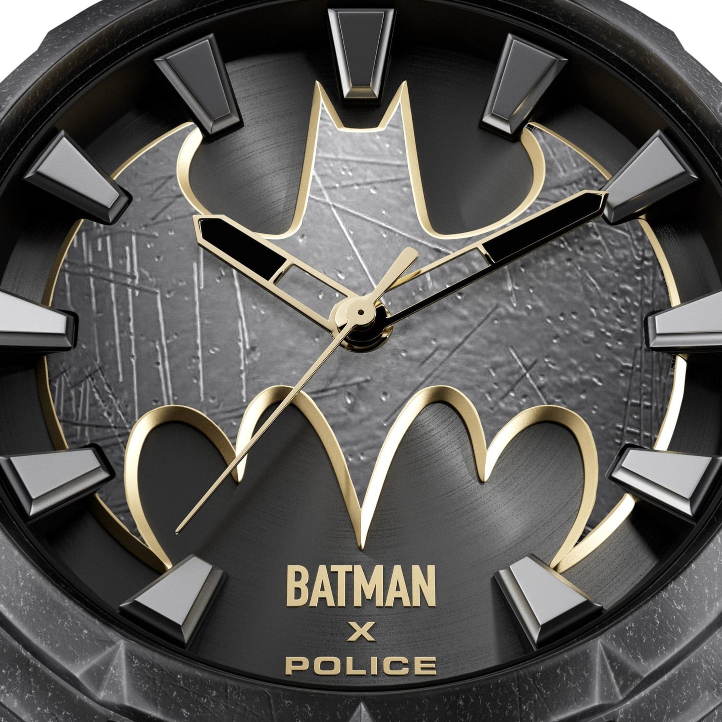 Police The Bat PEWGA0075501 Herrenuhr Grau • Batman Limited Edition • Mineralglas, Bild 4