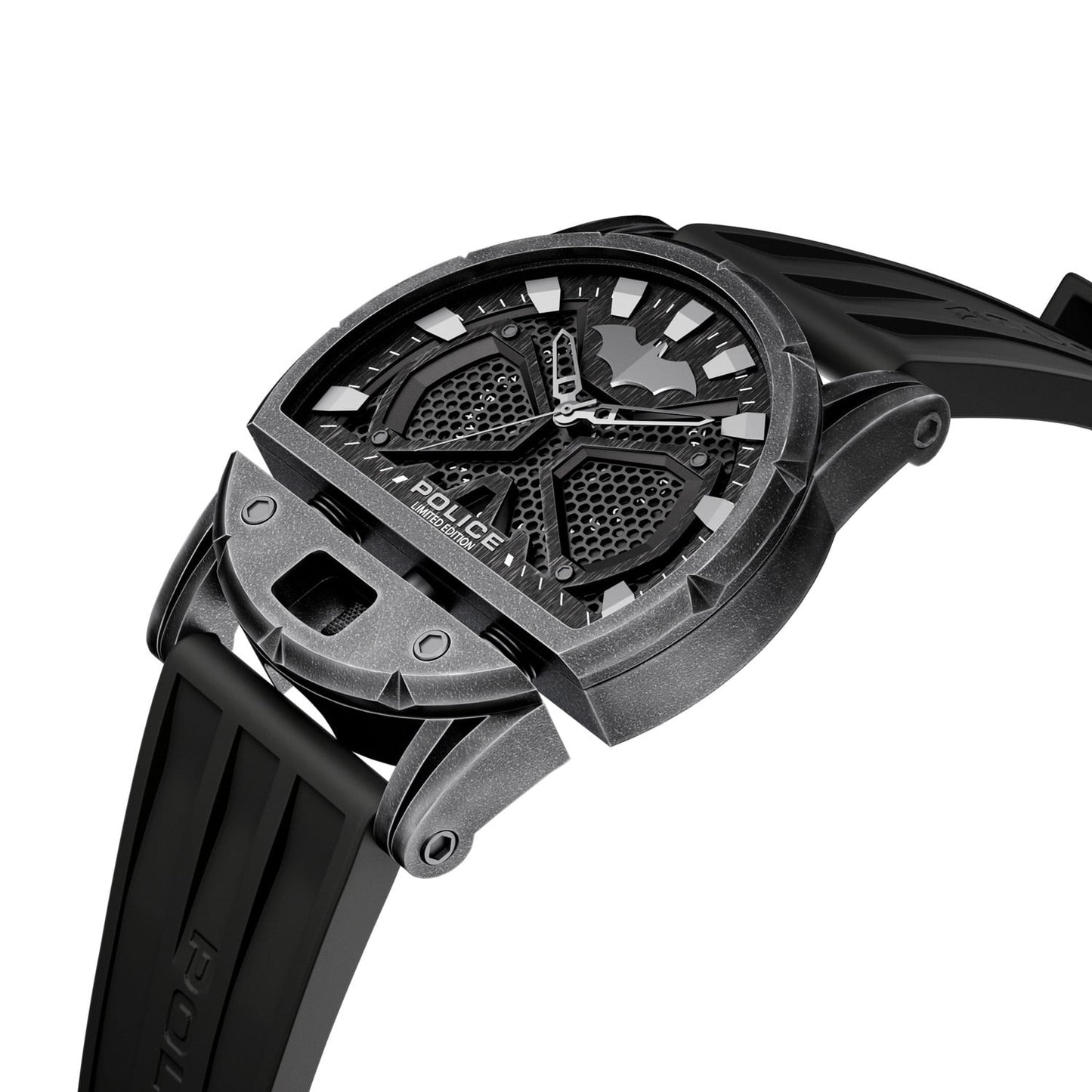 Police Dark Side PEWGN0075401 Herrenuhr Schwarz • Batman x Police Limited Edition • Mineralglas, Bild 2