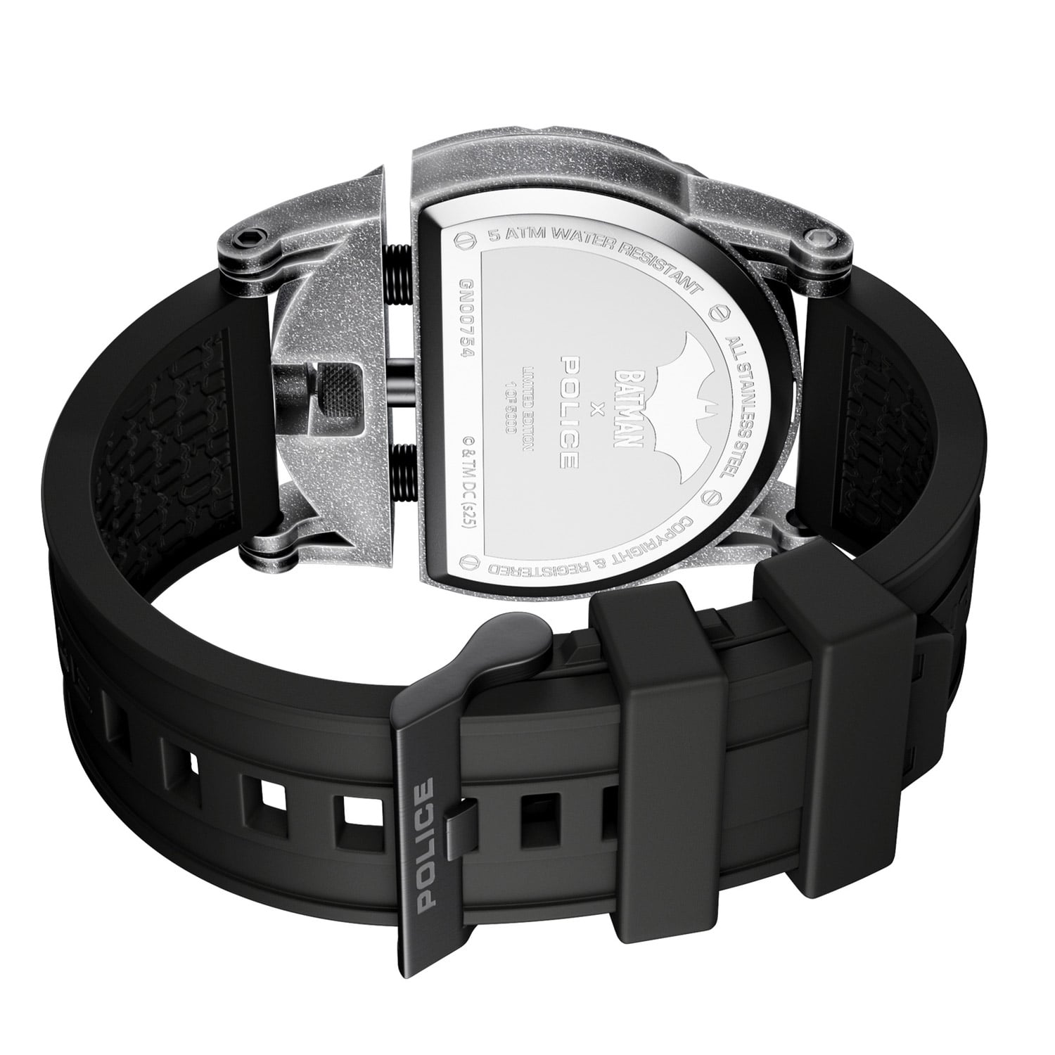 Police Dark Side PEWGN0075401 Herrenuhr Schwarz • Batman x Police Limited Edition • Mineralglas, Bild 3
