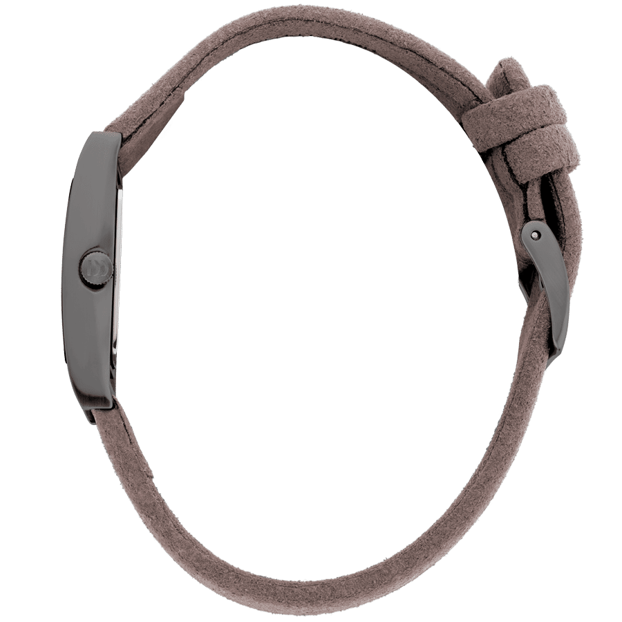 Danish Design Pico² IV16Q1292 Damen Armbanduhr Grau • Rechteckiges Gehäuse • Veganes Mikrofaserarmband, Bild 2