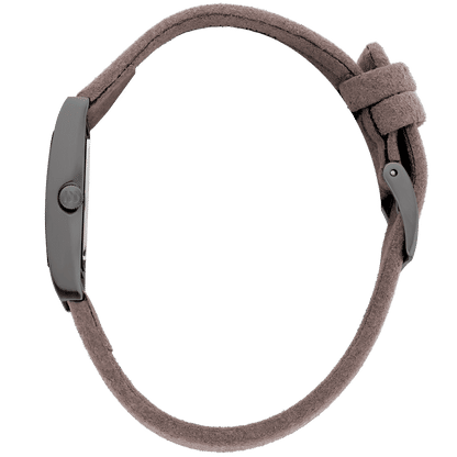 Danish Design Pico² IV16Q1292 Damen Armbanduhr Grau • Rechteckiges Gehäuse • Veganes Mikrofaserarmband, Bild 2