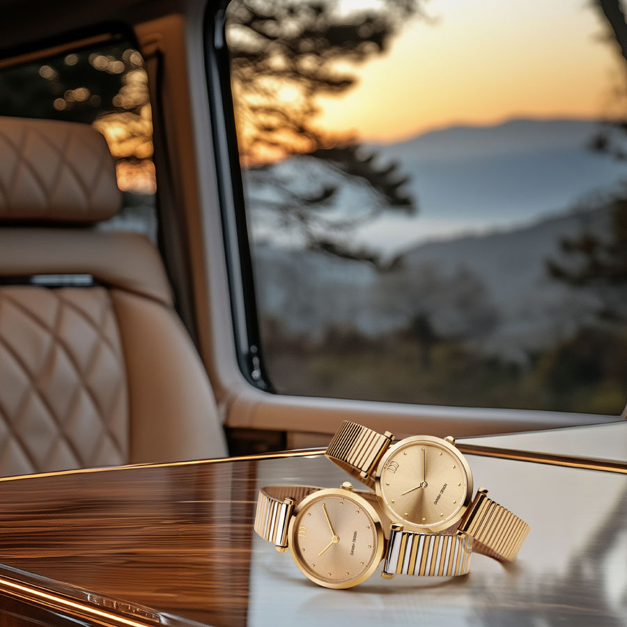 Danish Design Ava IV84Q1301 Damenuhr Bicolor • Mineralglas • Minimalistisches Design, Bild 2