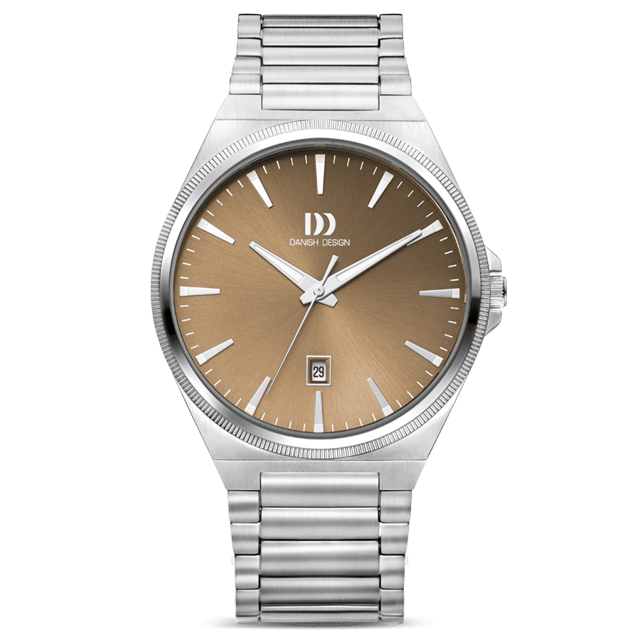 Danish Design DKx Pro IQ97Q1303 Herrenuhr Haselnussbraun • Saphirglas • Quarzwerk