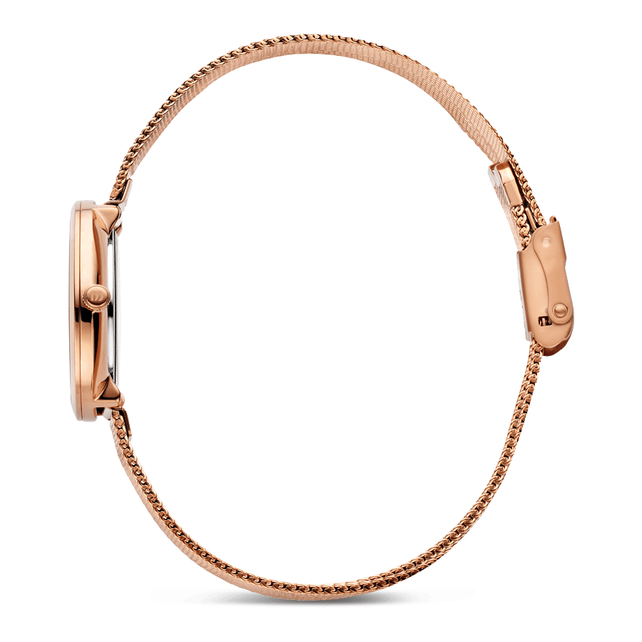 Danish Design Amelia Ripple IV69Q1307 Damenuhr Roségold • Mineralglas • Mesh-Armband, Bild 2
