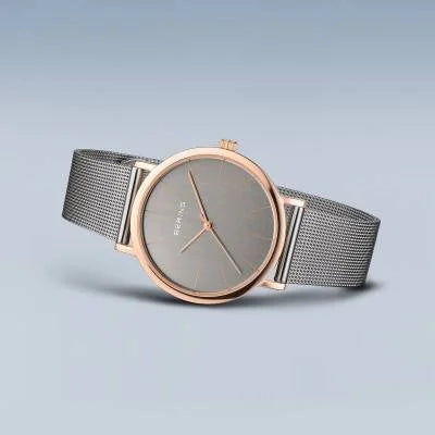Bering Classic 13436-369 Damenuhr Roségold • Saphirglas • Milanaise-Armband, Bild 7