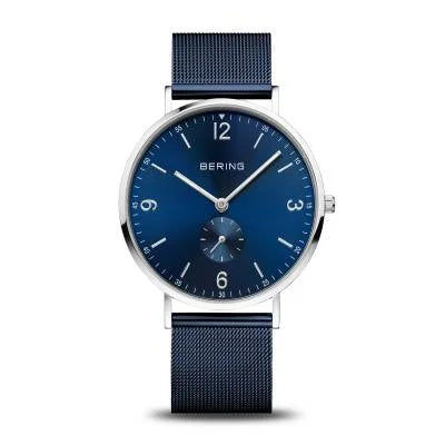 Bering Classic 14040-377 Herrenuhr Grau • Saphirglas • Kleinsekunde, Bild 9