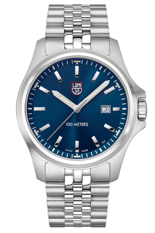 Luminox Dress Field XL.2523 Herren Armbanduhr Blau • Saphirglas • Schweizer Quarzwerk