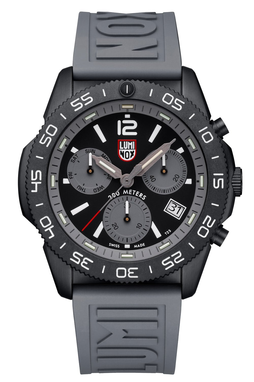 Luminox Pacific Diver XS.3148 Herren Armbanduhr Graphitgrau • Saphirglas • Chronograph