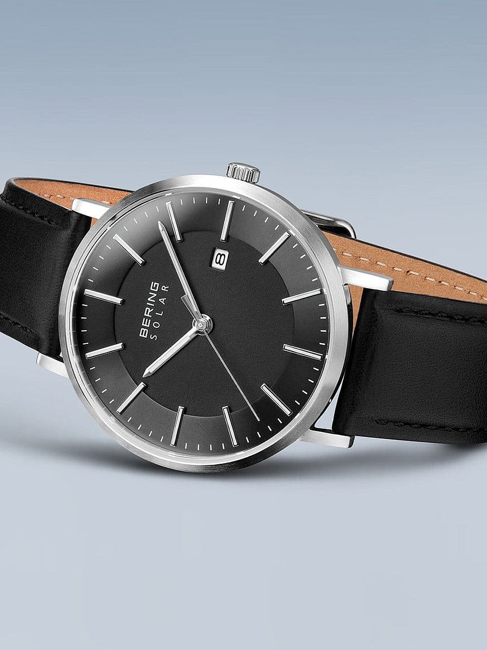 Bering Solar 15439-402 Herrenuhr Silber • Solarwerk • Saphirglas, Bild 4