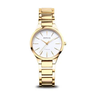Bering Classic 15630-701 Damenuhr Silber-Gold • Saphirglas • Titangehäuse, Bild 5
