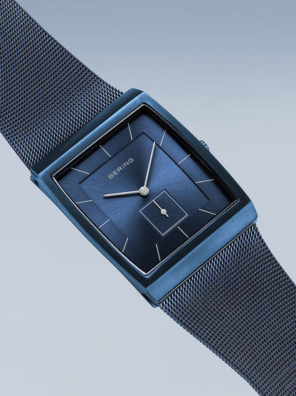 Bering Classic 16033-397 Herren Armbanduhr Blau • Saphirglas • Schlankes Quarzwerk, Bild 2