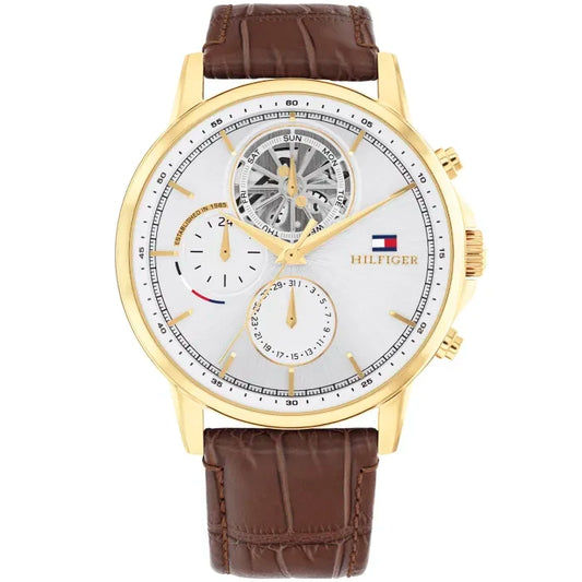 Tommy Hilfiger Stewart 1710631 Herren Armbanduhr • Quarzwerk • Klassisches Design