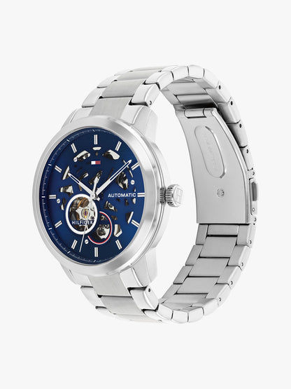 Tommy Hilfiger Henry 1710661 Herren Automatikuhr Blau • Skelett-Zifferblatt • Automatikwerk mit Sichtboden, Bild 3