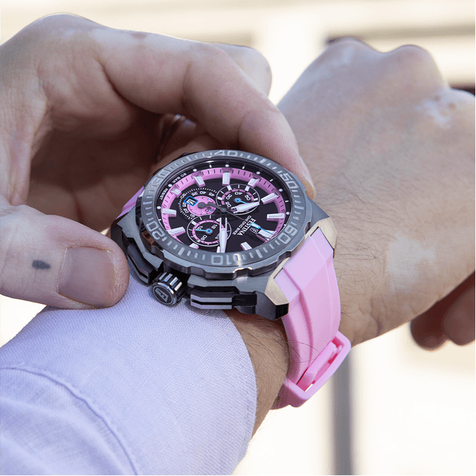 Festina Chrono Bike F20725/6 Herrenuhr Chronograph Schwarz/Türkis • Mineralglas • 20 ATM Wasserdicht, Bild 14