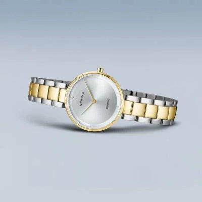 Bering Classic 17529-710 Damen Armbanduhr Goldfarben • Saphirglas • Echter Diamant, Bild 4