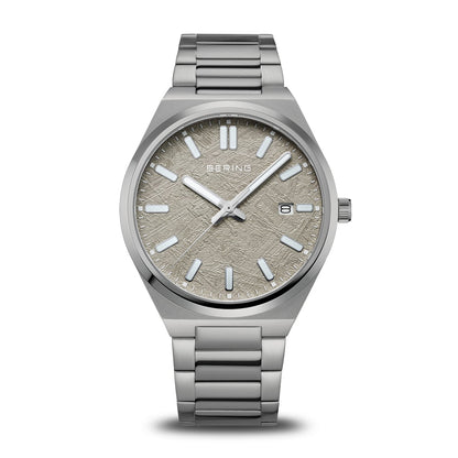 Bering Classic 17639-777 Herrenuhr Grau • Saphirglas • Quarzwerk