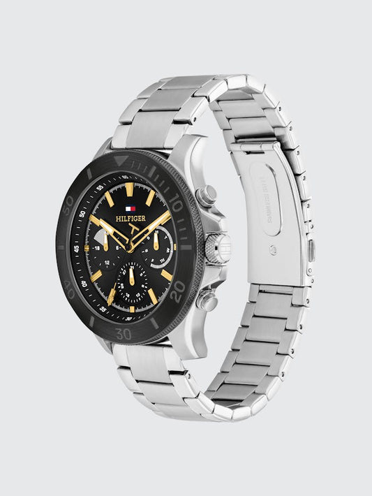 Tommy Hilfiger Bryan 1792114 Herrenuhr Schwarz • Multifunktion • 5 BAR Wasserdicht