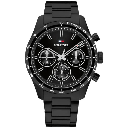 Tommy Hilfiger Hampton 1792280 Herren Armbanduhr • Klassisches Design • Quarzwerk