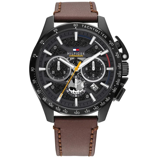 Tommy Hilfiger Bank 1792291 Herren Armbanduhr • Quarzwerk • Klassisches Design