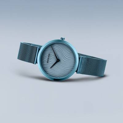 Bering Charity 18132-Charity2 Damen Armbanduhr Blau • Saphirglas • Milanaise-Armband, Bild 5
