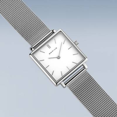 Bering Classic 18226-004 Damenuhr Silber • Saphirglas • Milanaise-Armband, Bild 3