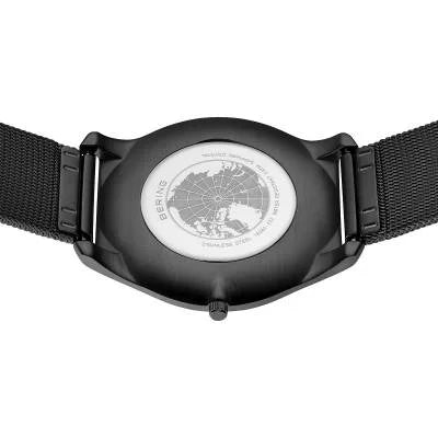 Bering Ultra Slim 18340-222 Herrenuhr Schwarz • Saphirglas • Milanaise-Armband, Bild 7