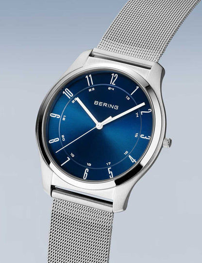 Bering Ultra-Slim 18340-307 Herren • Saphirglas • Skandinavisches Design, Bild 2