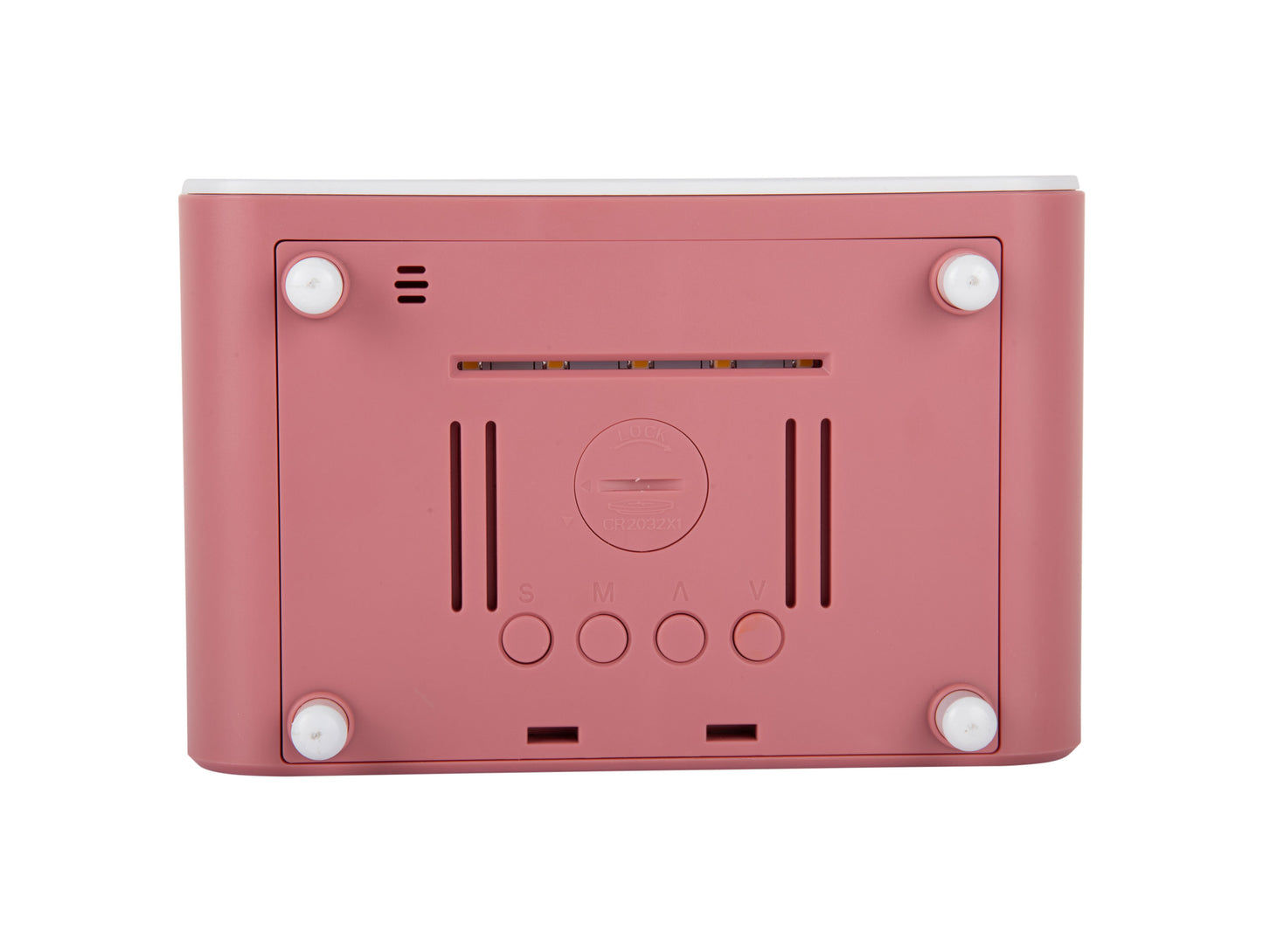 Despertador Karlsson Chunky LED KA6054PI rosa • Carga inalámbrica • Pantalla LED con fecha