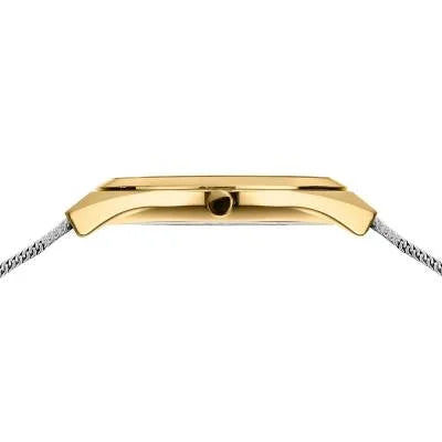 Bering Ultra Slim 18729-010 Damenuhr Gold-Silber • Saphirglas • Milanaise-Armband, Bild 6