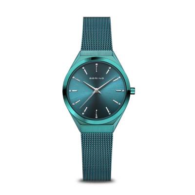 Bering Ultra Slim 18729-010 Damenuhr Gold-Silber • Saphirglas • Milanaise-Armband, Bild 10