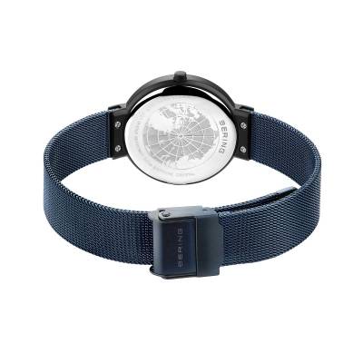 Bering Classic 19031-327 Damenuhr Schwarz-Blau • Saphirglas • Milanese-Armband, Bild 5
