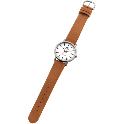 Danish Design Gløbe IQ31Q199 Rhine Medium Armbanduhr Weiß • Titangehäuse • Mineraluhrglas, Bild 3