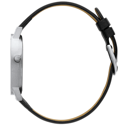 Danish Design Gløbe IQ82Q199 Rhine Medium Herrenuhr Silber • Titan-Gehäuse • Arabische Ziffernindizes, Bild 2