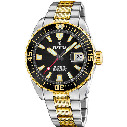 Festina Diver F20706/3 Herren • Saphirglas • 200 m Wasserdicht